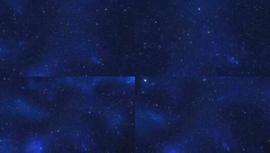 蓝色星云 星际 星空高清在线视频素材下载