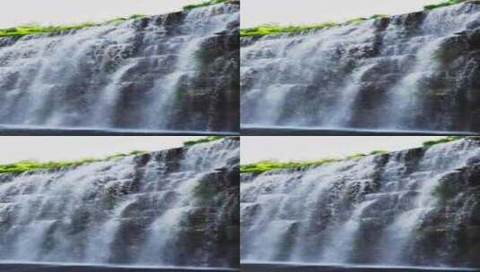 瀑布流水拍摄高清在线视频素材下载