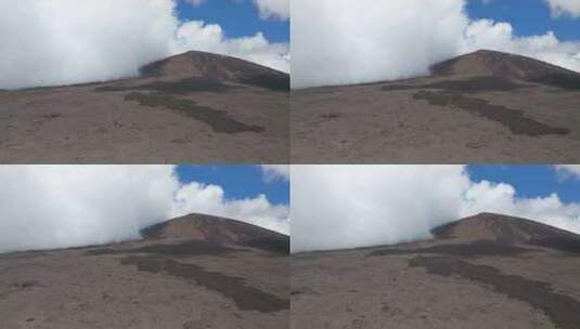 山，火山，火山，沙漠高清在线视频素材下载