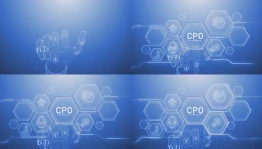 Cpo手摸、数字化转型、科学与人工智能、高清在线视频素材下载