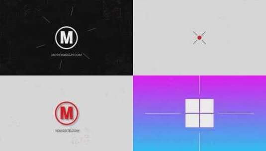 科技感现代智能简约活力动态logo演绎企业宣传综艺节目促销AE模版高清AE视频素材下载