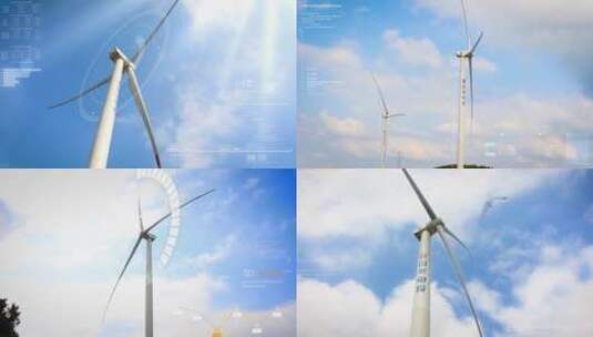 风力发电（第一季）高清AE视频素材下载