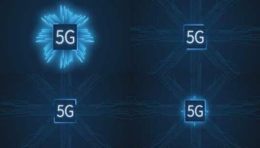 5G科技 1科技信息 信息平台高清AE视频素材下载