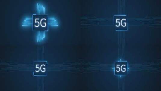 5G科技 2科技云 未来科技高清AE视频素材下载