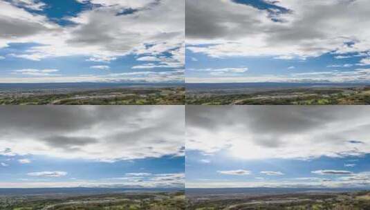 延时拍摄流动的云层高清在线视频素材下载