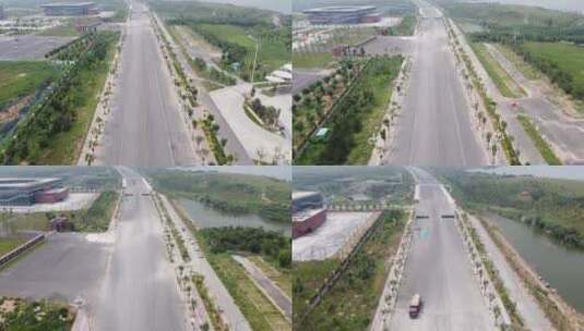 河北省邯郸市武安-道路 (1)高清在线视频素材下载