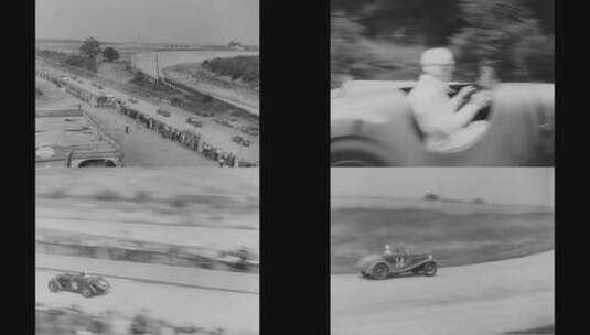 1936年第30届赛车锦标赛高清在线视频素材下载