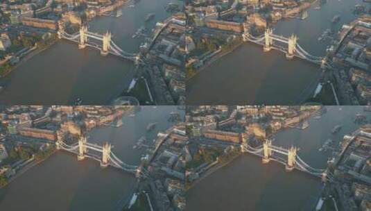 伦敦塔桥建筑高清在线视频素材下载