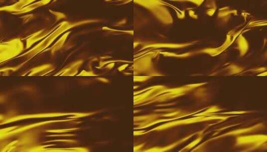 4k黄金绸缎材质背景_视频loop循环高清在线视频素材下载