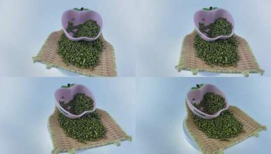 绿豆4K实拍视频高清在线视频素材下载