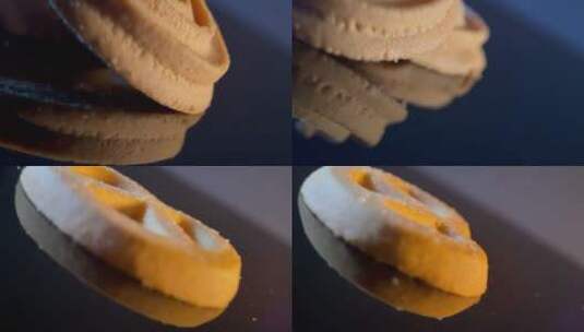 【镜头合集】港式茶点饼干甜品高清在线视频素材下载