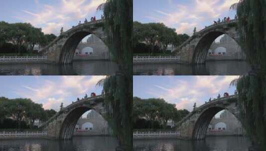 苏州觅渡桥高清在线视频素材下载