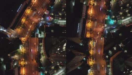 宜山路俯拍风光高清在线视频素材下载
