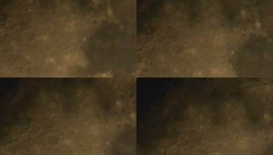 科幻感表面凹凸不平的月球高清在线视频素材下载