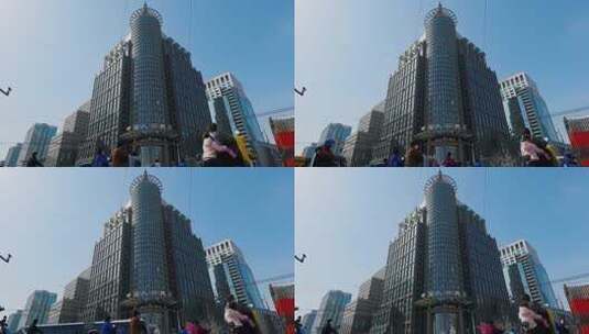 中国人寿大厦高清在线视频素材下载