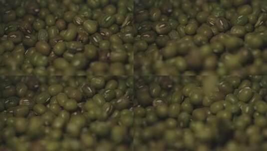 绿豆升格慢动作高清在线视频素材下载