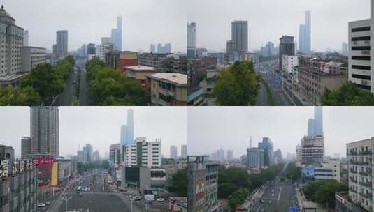 江苏省镇江市大市口城市环境高清在线视频素材下载