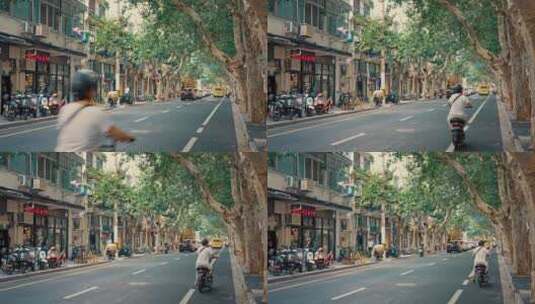 上海浦西老城厢建筑街景高清在线视频素材下载