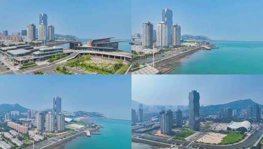 连云港自贸试验区 阳光国际中心高清在线视频素材下载