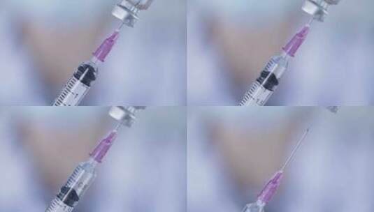 疫苗 注射器 药物高清在线视频素材下载