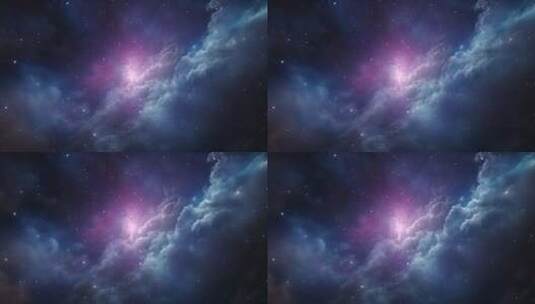宇宙星空星云循环动画背景高清在线视频素材下载