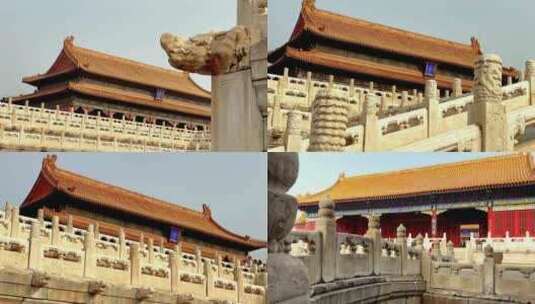 北京故宫太和殿高清在线视频素材下载