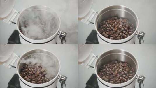 咖啡豆视频片段升格慢动作高清在线视频素材下载