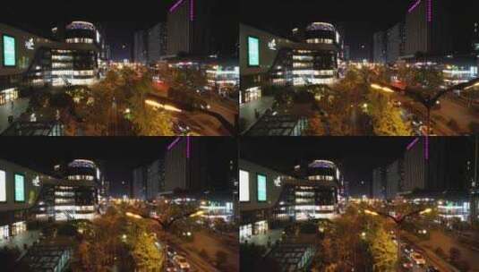 城市马路路灯特写视频素材高清在线视频素材下载