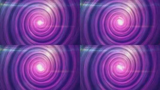 未来力打造的紫能魔法高科技数字隧道螺旋涡高清在线视频素材下载