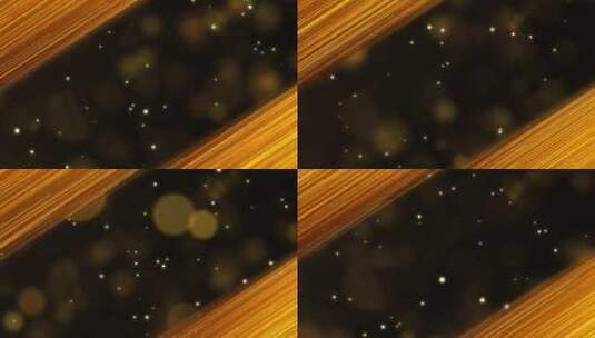 金色粒子背景高清在线视频素材下载
