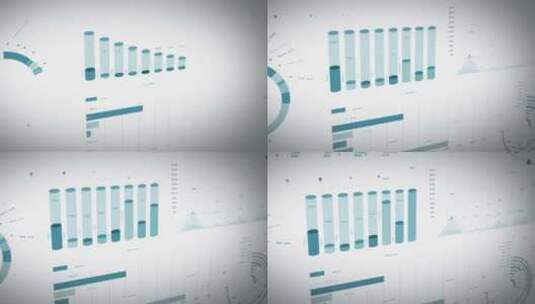 数据 数字 图表 背景高清在线视频素材下载