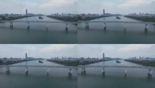 广西柳州文昌桥高清在线视频素材下载