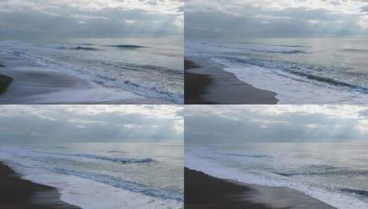 海滩风光实拍高清在线视频素材下载