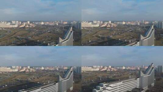 高清航拍中国城市高清在线视频素材下载