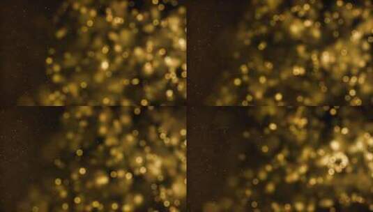 金黄色粒子背景高清在线视频素材下载