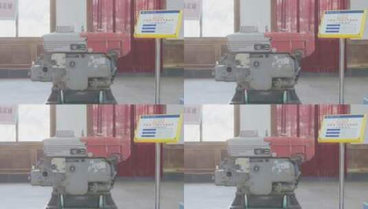 中国第一代循环水柴油发动机高清在线视频素材下载