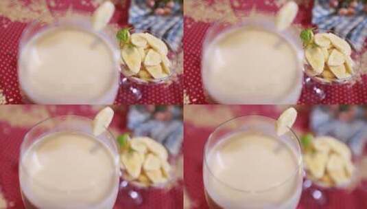 豆浆豆奶豆乳高清在线视频素材下载