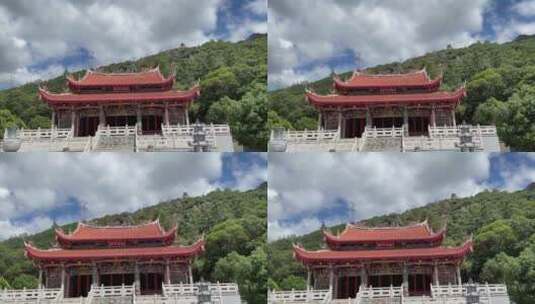 囊山寺风景4K实拍视频高清在线视频素材下载