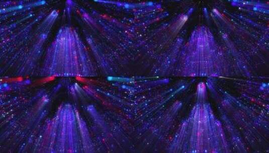 粒子射线舞台大厅灯光大屏VJ舞蹈蹦迪舞厅高清在线视频素材下载