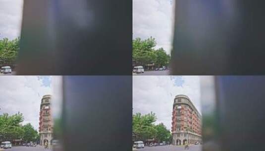 上海武康大楼空镜头转场4K高清在线视频素材下载