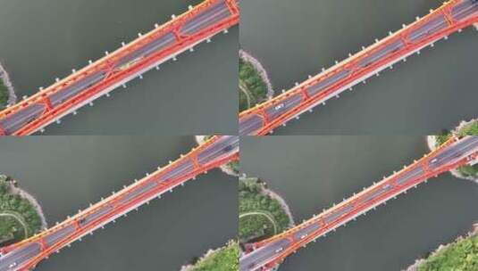 红枫湖花渔洞大桥高清在线视频素材下载