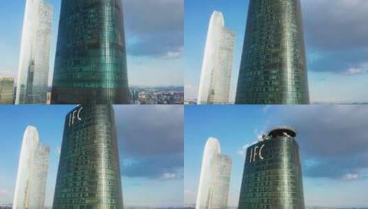 珠江新城cbd摩天大楼-22高清在线视频素材下载