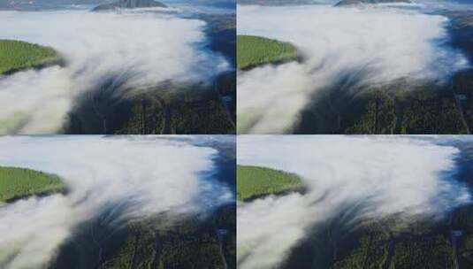 流动的云海高清在线视频素材下载