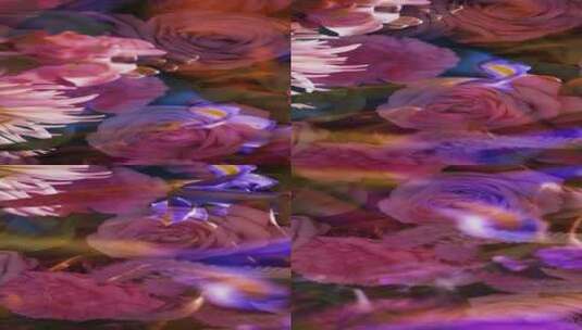 玫瑰 花瓣 静物摄影高清在线视频素材下载