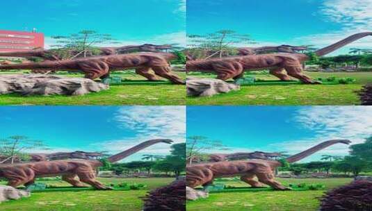 大话西游梦工厂恐龙世界乐园8高清在线视频素材下载