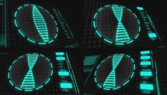 实验室 DNA 数字分析4K高清在线视频素材下载