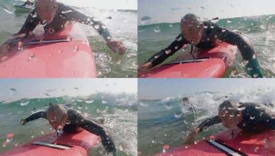 冲浪 极限运动高清在线视频素材下载