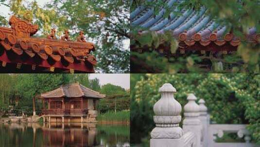 古代建筑唯美空镜古风中国风高清在线视频素材下载