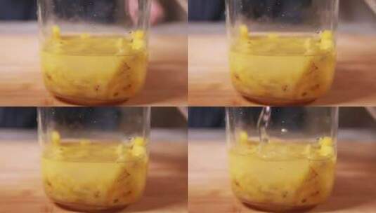 酿造菠萝酒水果酒高清在线视频素材下载