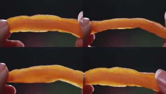 市面上的两种白薯干高清在线视频素材下载